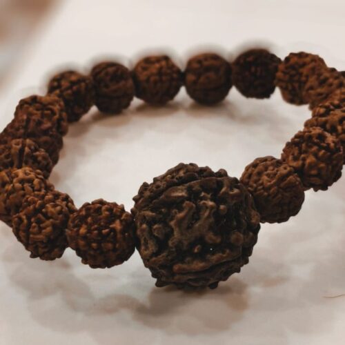 5 Mukhi Rudraksha Power Bracelet – Balance, Protection & Inner Strength